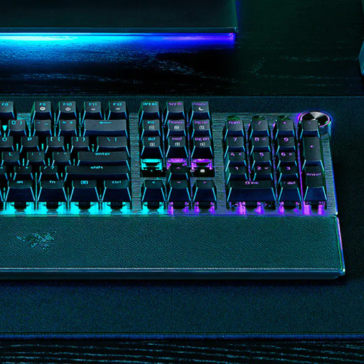 کیبورد گیمینگ ریزر مدل Huntsman V3 Pro با سوئیچ اپتیکال آنالوگ - تصویر گالری 1