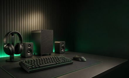 ستاپ کامل گیمینگ شامل کیبورد، هدست، ماوس و اسپیکر