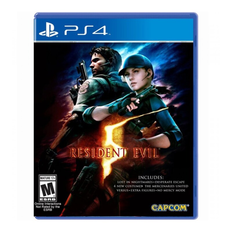 دیسک بازی Resident Evil 5 برای PS4