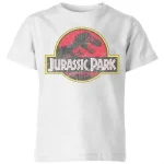 تیشرت Jurassic Park رنگ سفید