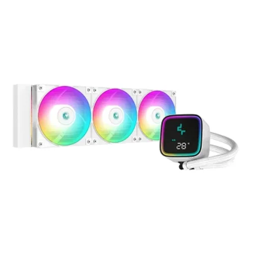 خنک‌کننده مایع پردازنده دیپ‌کول مدل LS720 SE Digital White ARGB - نمای محصول