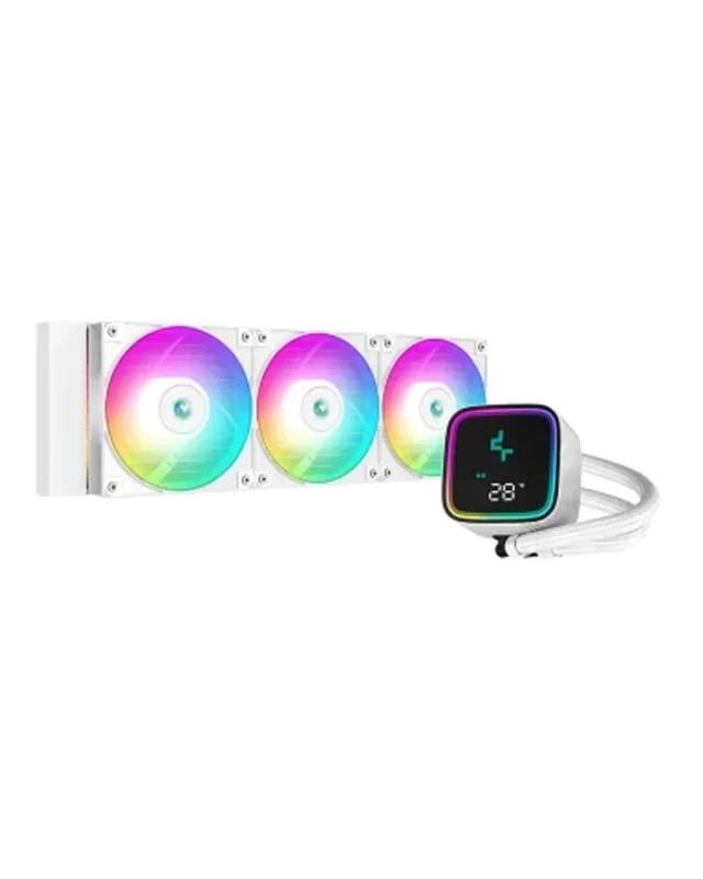 خنک‌کننده مایع پردازنده دیپ‌کول مدل LS720 SE Digital White ARGB - نمای محصول