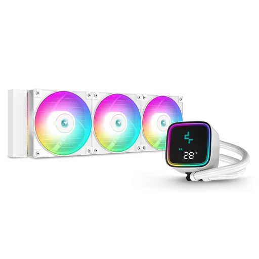 خنک‌کننده مایع پردازنده دیپ‌کول مدل LS720 SE Digital White ARGB - تصویر اصلی
