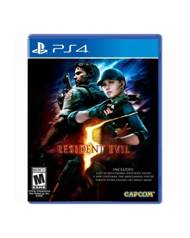 دیسک بازی Resident Evil 5 برای PS4 - نمای محصول