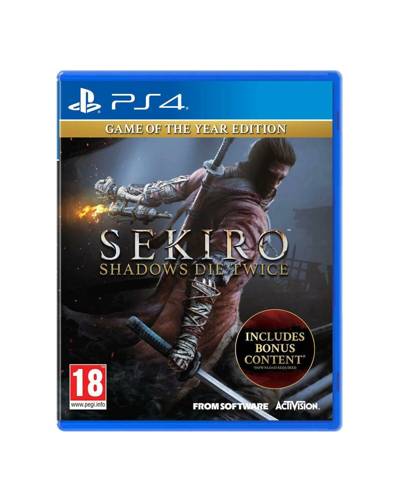 دیسک بازی Sekiro: Shadows Die Twice Game of the Year برای PS4 - تصویر اصلی دیسک بازی Sekiro: Shadows Die Twice Game of the Year برای PS4 - تصویر اصلی