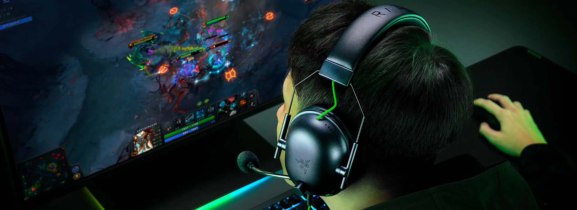 هدست گیمینگ سیمی ریزر مدل BlackShark V2 X رنگ مشکی - نمای محصول