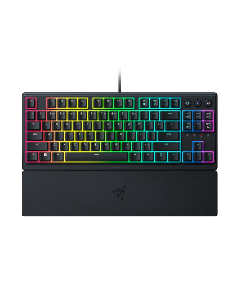 کیبورد گیمینگ ریزر مدل Huntsman V3 Pro با سوئیچ اپتیکال آنالوگ - نمای محصول