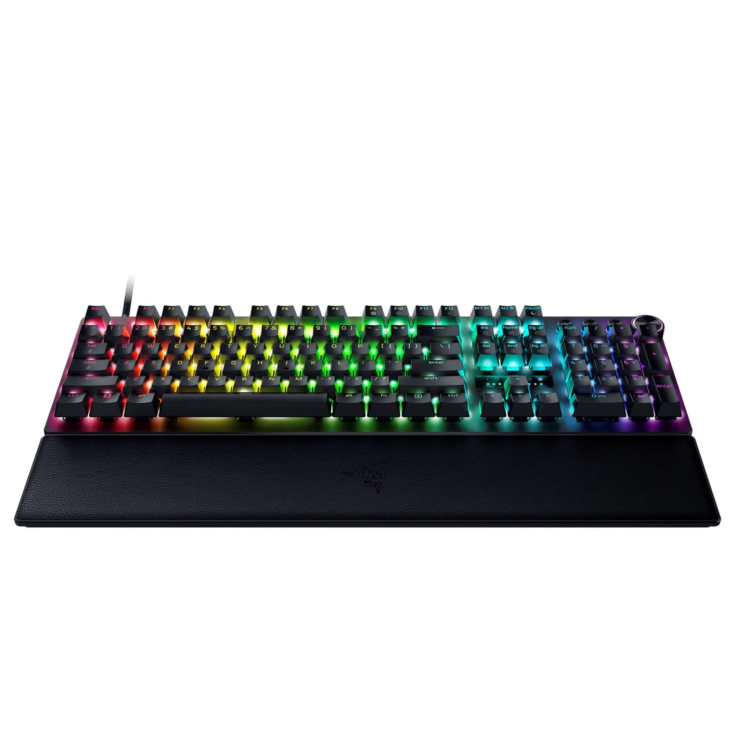 کیبورد گیمینگ ریزر مدل Huntsman V3 Pro با سوئیچ اپتیکال آنالوگ - نمای محصول