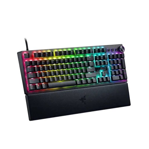 کیبورد گیمینگ ریزر مدل Huntsman V3 Pro با سوئیچ اپتیکال آنالوگ - تصویر اصلی
