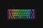 کیبورد گیمینگ ۶۰ درصد ریزر مدل Huntsman V3 Pro Mini با سوئیچ آنالوگ رنگ مشکی - نمای محصول