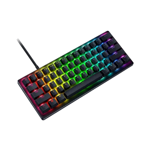 کیبورد گیمینگ ۶۰ درصد ریزر مدل Huntsman V3 Pro Mini با سوئیچ آنالوگ - تصویر اصلی