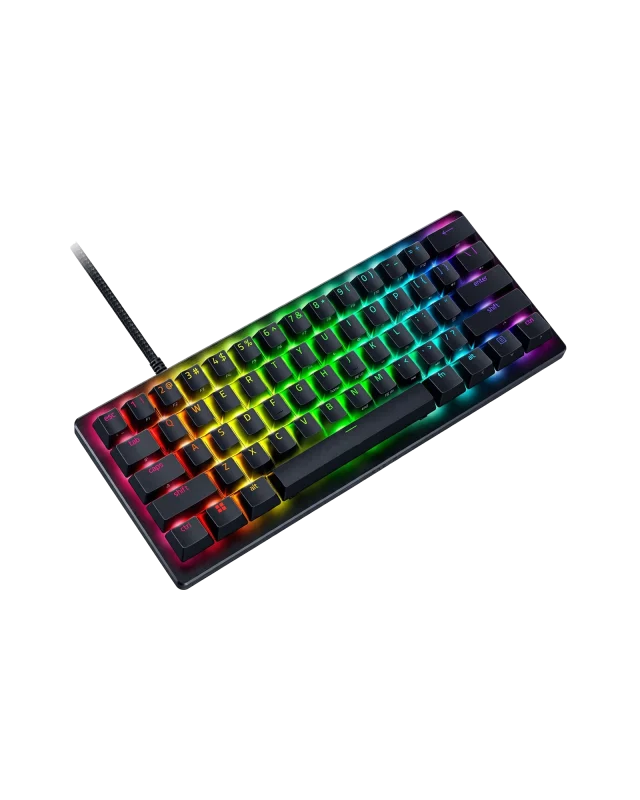 کیبورد گیمینگ ۶۰ درصد ریزر مدل Huntsman V3 Pro Mini با سوئیچ آنالوگ - تصویر اصلی