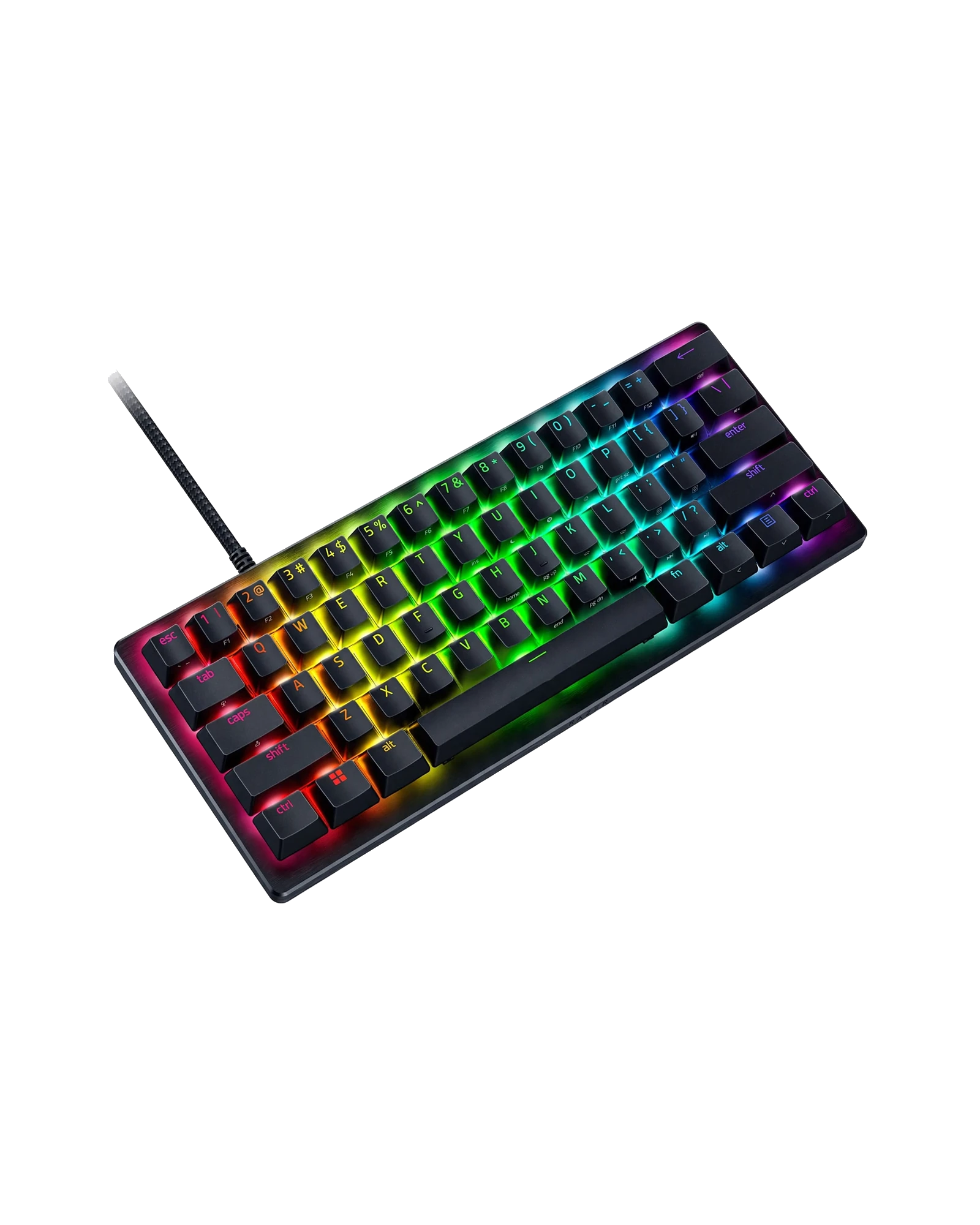 کیبورد گیمینگ ۶۰ درصد ریزر مدل Huntsman V3 Pro Mini با سوئیچ آنالوگ - تصویر اصلی کیبورد گیمینگ ۶۰ درصد ریزر مدل Huntsman V3 Pro Mini با سوئیچ آنالوگ - تصویر اصلی