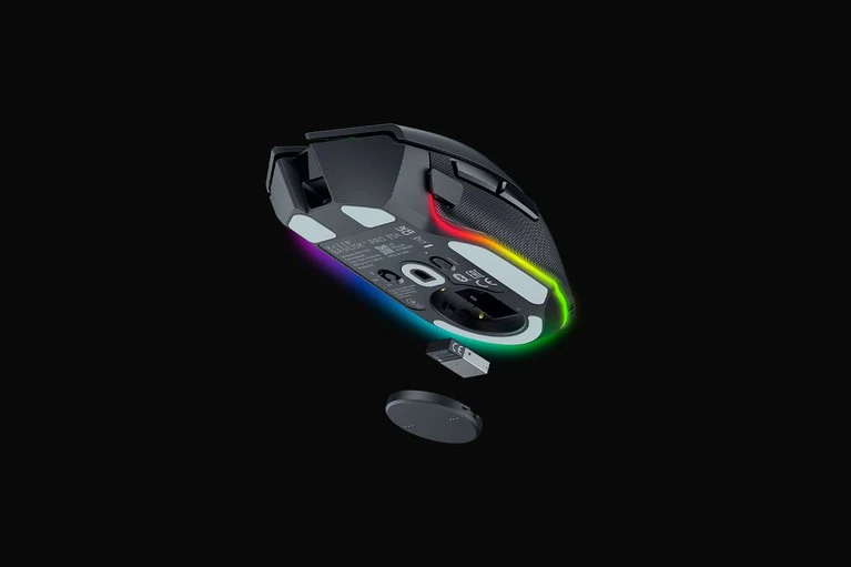 ماوس گیمینگ بی‌سیم ریزر مدل Basilisk V3 Pro 35K رنگ مشکی - نمای محصول